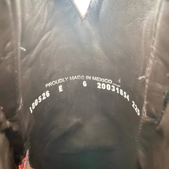 Lane SMOKESHOW Womens Cowboy Boots 6 Pink Leather Western Cowgirl Mid Calf Tall - Picture 9 of 11